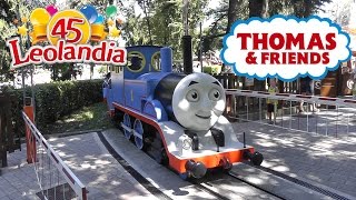 Il trenino Thomas  Leolandia Minitalia [upl. by Hwu]