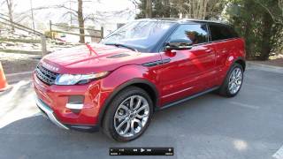 2012 Range Rover Evoque Coupe Pure Plus Dynamic Start Up Exhaust and In Depth Tour [upl. by Porche220]