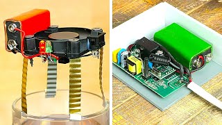 17 DIY ELECTRONIC inventions YOU can create for home [upl. by Notloc]