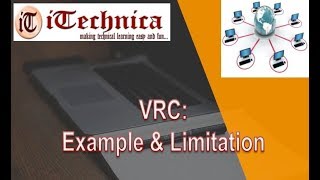 8 VRC Vertical Redundancy Check with example and problem [upl. by Shulamith]