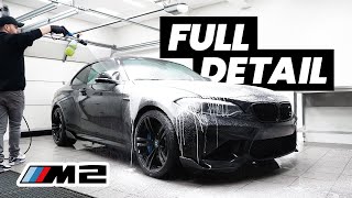 BMW M2 Deep Clean  Wash Polish amp Ceramic Coating [upl. by Telrats191]