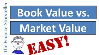 Book Value vs Market Value of Shares [upl. by Arinaid641]