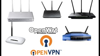 Openvpn install openwrt router [upl. by Ludie]