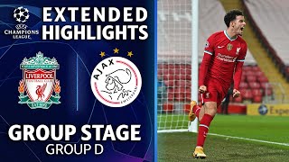 Liverpool vs Ajax Extended Highlights  UCL on CBS Sports [upl. by Adriaens77]