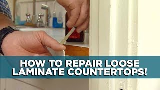 A Simple Fix for Loose Laminate Countertops [upl. by Maisel]