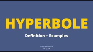 HYPERBOLE  Definition  Examples ⛰️ [upl. by Strait]