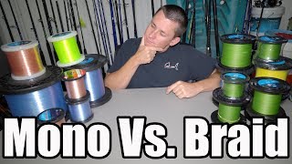 The TRUTH Mono VS Braided Fishing Line [upl. by Neelasor]