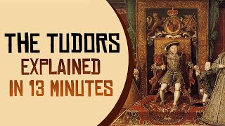 The Tudors Explained in 13 Minutes [upl. by Rosita]