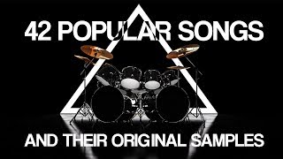 42 Popular Songs And Their Original Samples [upl. by Jerold]