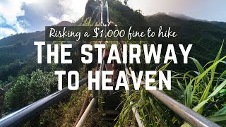 Haiku Stairs Oahu Hawaiis Stairway to Heaven [upl. by Olwena619]