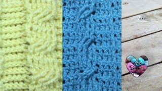 4 Torsades au crochet partie 1 [upl. by Nillad]