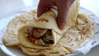 Tortilje recept Tortillas recipe  Sašina kuhinja [upl. by Nisotawulo666]