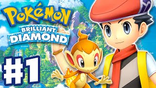 Pokemon Brilliant Diamond and Shining Pearl  Gameplay Walkthrough Part 1  Sinnoh Region Intro [upl. by Enyawad602]