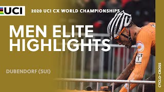 Men Elite Highlights  2020 UCI Cyclocross World Championships [upl. by Elton]