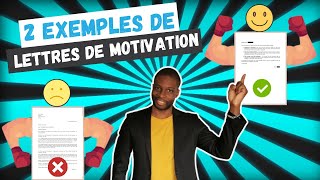 Lettre de motivation exemple pour un emploi [upl. by Narut]