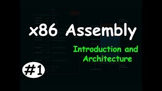 x86 Assembly 1  Introduction and Architecture [upl. by Ricca]