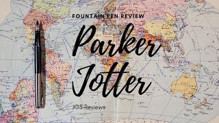 Parker Jotter Fountain Pen Review [upl. by Nicholl]