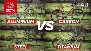 Carbon Vs Aluminium Vs Titanium Vs Steel Which Bike Frame Material Is Best [upl. by Langham]