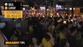 Crowd Reactions from Germany 71 Brazil at Walkabout Temple [upl. by Zeba605]