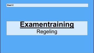 VMBO examentraining  Regeling en het zenuwstelsel  Deel 2 [upl. by Elraet401]