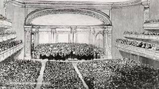 Carnegie Halls Opening Night 1891 From the Carnegie Hall Archives [upl. by Annalla610]