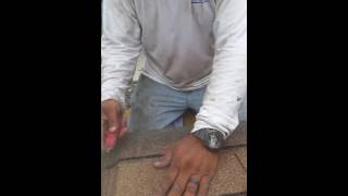 How to cut hip and ridge cap shingles [upl. by Nisotawulo419]