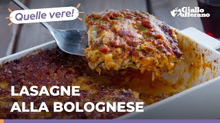 LASAGNE ALLA BOLOGNESE  Ricetta originale al 100 [upl. by Irra]