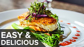 Pan Seared Chilean Sea Bass  Learn How to Cook This Easy amp Delicious Recipe [upl. by Notyarb]