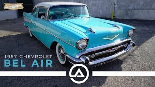 Stunning 1957 Chevrolet Bel Air Fully Restored [upl. by Rabassa]