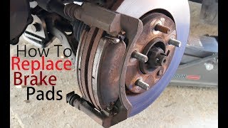 How To Change Replace Brake Pads Easy Simple [upl. by Pravit]