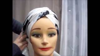 comment nouer un foulardPartie2 turban tutorial [upl. by Alam]