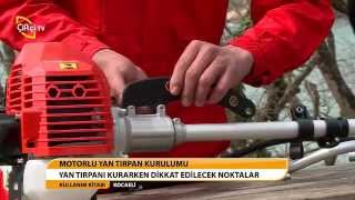 KULLANIM KİTABI  MOTORLU YAN TIRPAN KURULUMU [upl. by Esiralc]