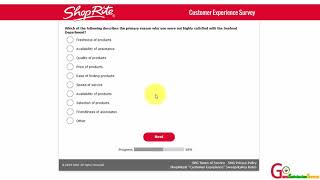 ShopRite Customer Experience Survey [upl. by Creath875]