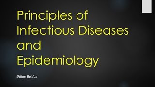 Principles of Infectious Diseases and Epidemiology [upl. by Ferullo564]