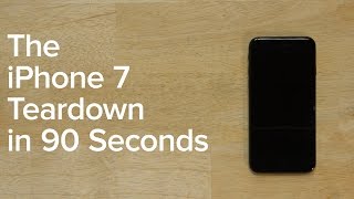 iPhone 7 Teardown in 90 seconds [upl. by Anaile996]