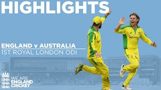 England v Australia Highlights  Billings Hits Maiden Ton In Tense Chase  1st Royal London ODI 2020 [upl. by Ameekahs]