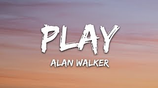 Alan Walker K391 Tungevaag Mangoo  PLAY Lyrics [upl. by Rramed]