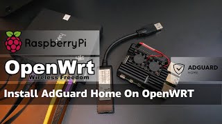 OpenWRT  Install AdGuard Home and Overview [upl. by Enovi]