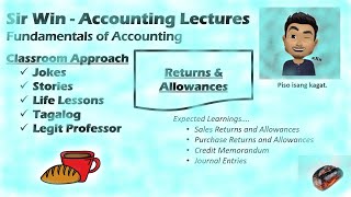 Lecture 03 Returns and Allowances Merchandising Business Fundamentals of Accounting [upl. by Aveneg]