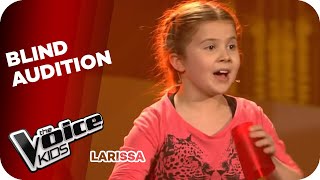 Anna Kendrick  CupSong Larissa  The Voice Kids 2014  Blind Audition  SAT1 [upl. by Oxley]