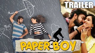 Paper Boy 2019 Official Hindi Dubbed Trailer  Santosh Sobhan Riya Suman [upl. by Eachelle]