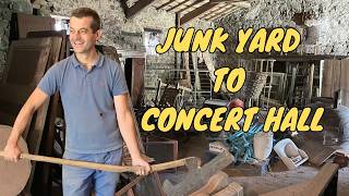 JUNK BARN TO CONCERT HALL TRANSFORMATION PART 1 [upl. by Robbin]