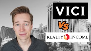 VICI Properties vs Realty Income O Which Is The Best REIT For 2023 [upl. by Ondrea]