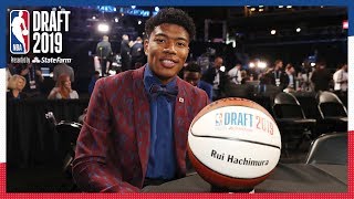 Rui Hachimura Makes History For Japan  2019 NBA Draft [upl. by Mccandless]