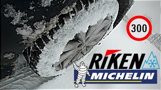 RIKEN Snow by Michelin Tyres TEST [upl. by Chilson]