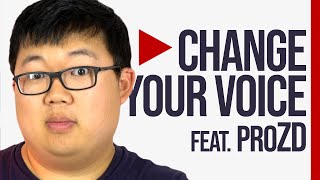 Voice Actor Shares Secrets To Changing Your Voice ft ProZD [upl. by Nadabb]