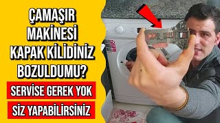 Çamaşır Makinesi Kapak Kilidi Arızası Nasıl Tamir Edilir  Kendin Yap  BOCH  ARÇELİK  ALTUS [upl. by Woodie]