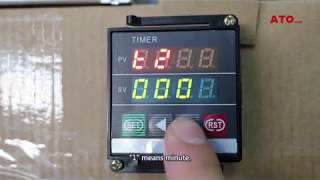 How to use digital timer relay [upl. by Pope]