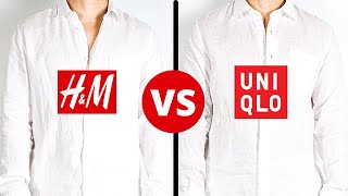 Hm Linen Shirt Vs Uniqlo Linen Shirt  Review amp Comparison [upl. by Kcirneh]