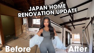 JAPAN HOME RENOVATION ITS ALMOST DONE Updates and design plans eps 04 [upl. by Thgiwd]